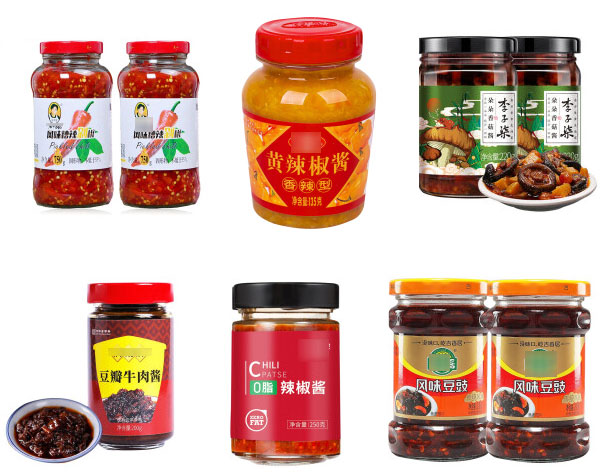 全套辣椒醬灌裝機設備生產(chǎn)線