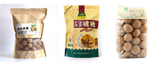 大型核桃自動(dòng)包裝設(shè)備-全自動(dòng)核桃包裝生產(chǎn)機(jī)械樣品展示圖