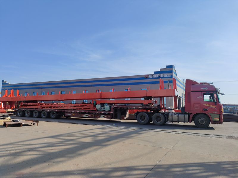 電動(dòng)葫蘆門(mén)式起重機(jī)  2臺(tái) MHxh10t—24m 制作完成，發(fā)往湖北交付客戶使用